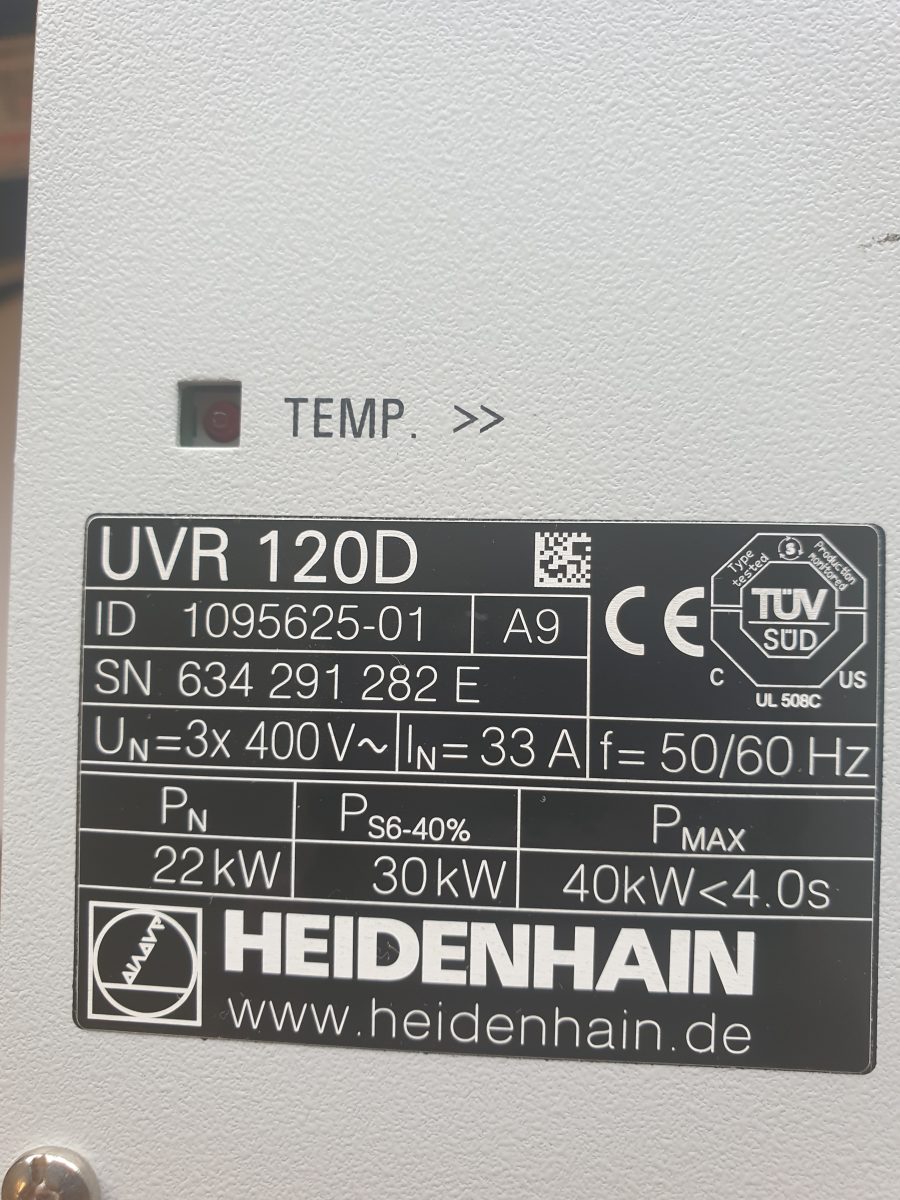 Alimentation HEIDENHAIN UVR 120D