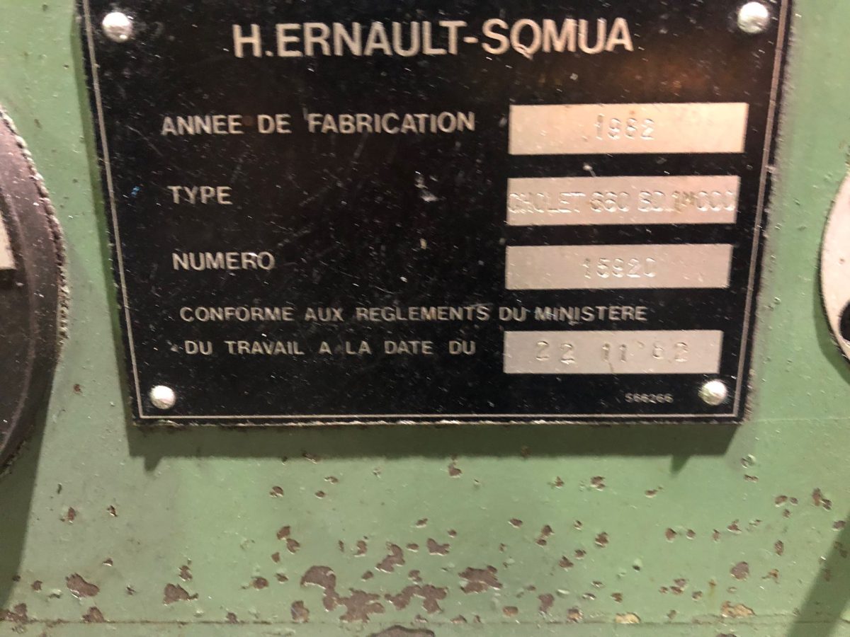 Tour Ernault Somua Cholet 660