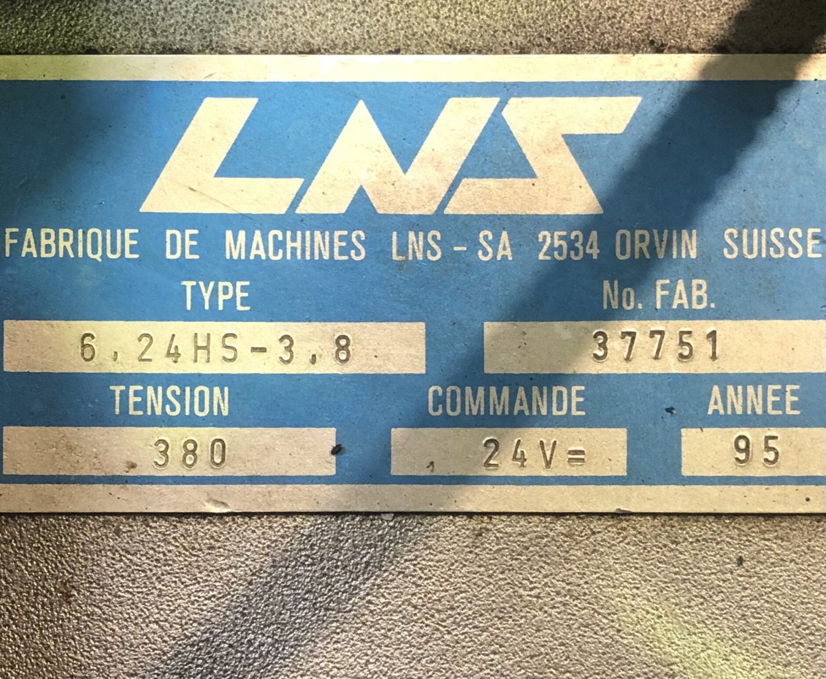 Pousse-barre hydraulique LNS 6,24HS